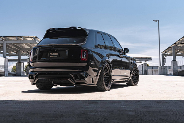 Фото дисков HRE S209H Черный сатин на Rolls-Royce Cullinan
