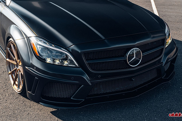 Фото дисков Anrky AN28 Глянцевое темное золото на Mercedes-Benz CLS (C218)