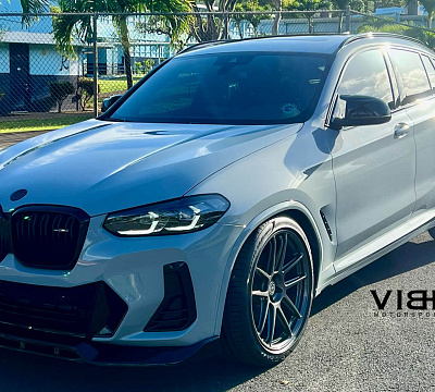 Фото дисков HRE RC104 на BMW X4/X4 M (G02/F98)