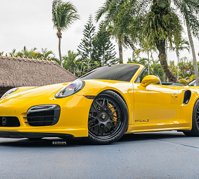 Фото дисков Strasse Wheels SV8 Performance на Porsche 911 VII
