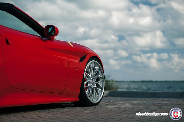 Фото дисков HRE S200 Глянцевый лак на Ferrari California