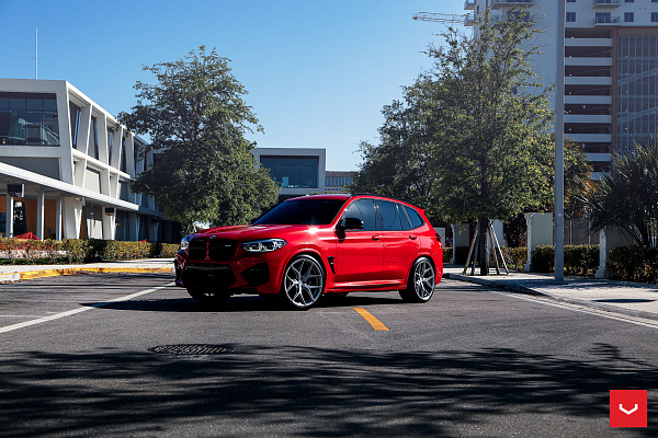 Фото дисков Vossen HF-5 Серебро на BMW X3/X3 M (G01/F97)
