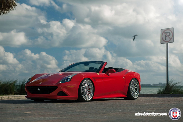 Фото дисков HRE S200 Глянцевый лак на Ferrari California