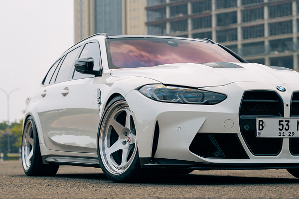 Фото дисков HRE 305 Глянцевый лак на BMW 3/M3 (G2x/G80)