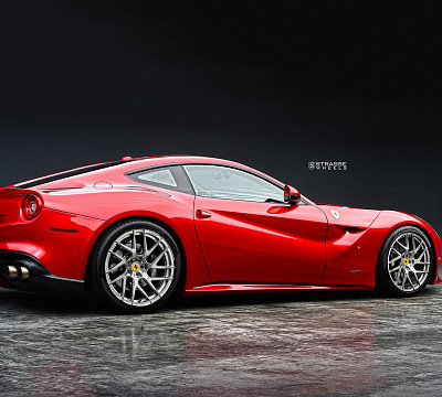 Фото дисков Strasse Wheels SM7T Deep Concave Monoblock на Ferrari F12