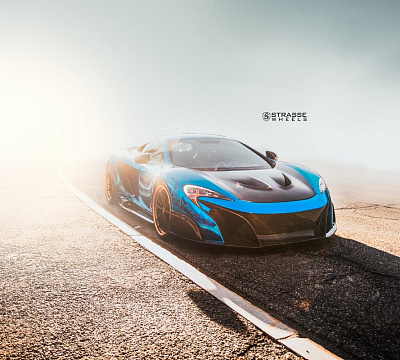 Фото дисков Strasse Wheels SV1 Deep Concave FS на McLaren 650S