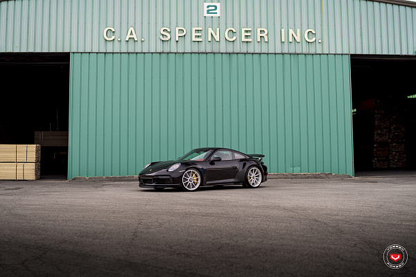Фото дисков Vossen M-X2 Глянцевый лак на Porsche 911 VIII