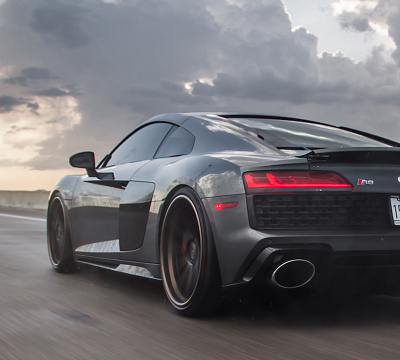 Фото дисков Strasse Wheels SV5 Deep Concave FS на Audi R8 (4S)