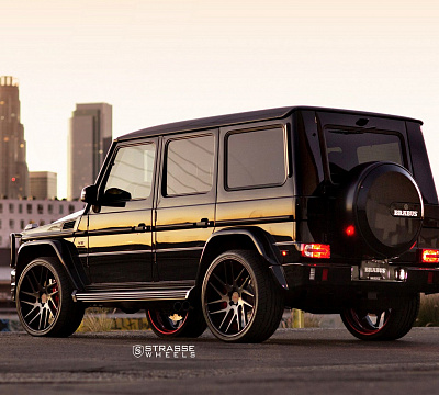 Фото дисков Strasse Wheels SM7T Deep Concave на Mercedes-Benz G-Class II