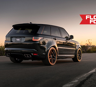 Фото дисков HRE FF11 на Land Rover Range Rover Sport II