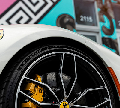 Фото дисков Anrky AN11 на Ferrari F8