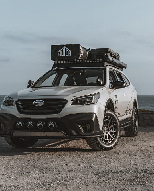 Фото дисков BOXER Черный матовый на Subaru Outback BT