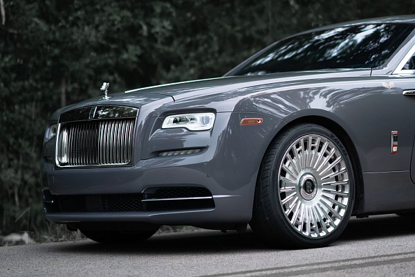 Фото дисков Brixton Forged LX07 Алмазная проточка на Rolls-Royce Wraith