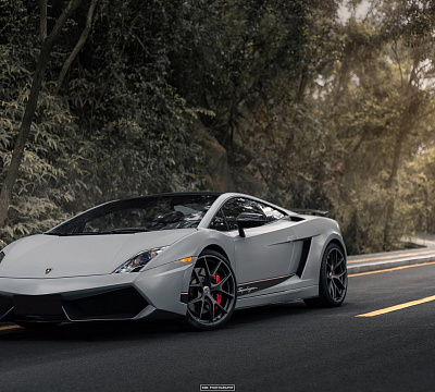 Фото дисков HRE P101 на Lamborghini Gallardo