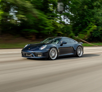 Фото дисков HRE 527 на Porsche 911 VIII
