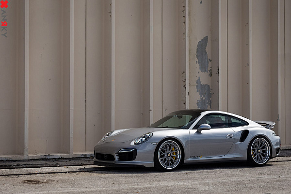 Фото дисков Anrky AN30 Сатиновый тонированный лак на Porsche 911 VII