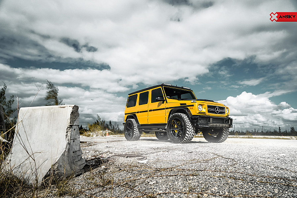 Фото дисков Anrky AN15 Черный сатин на Mercedes-Benz G-Class II