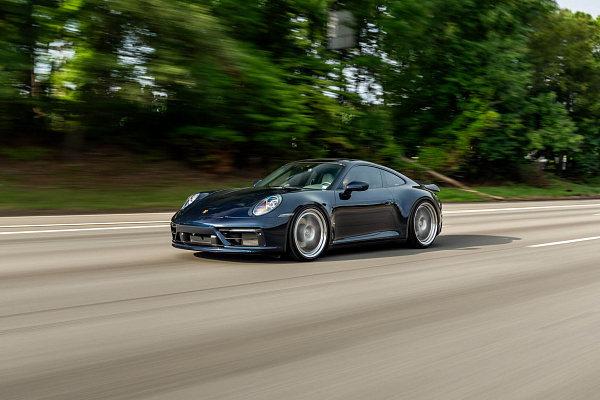 Фото дисков HRE 527 Сатиновый лак на Porsche 911 VIII