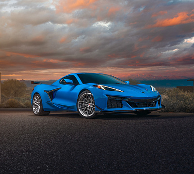 Фото дисков Vossen S21-02 на Chevrolet Corvette C8