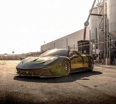 Фото дисков Brixton Forged R11-RS на Ferrari 458