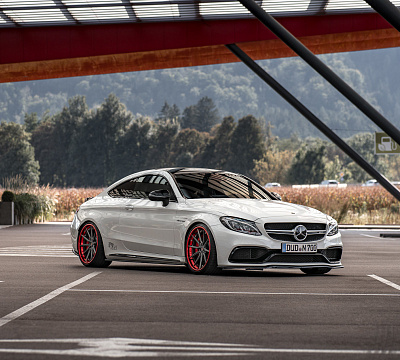 Фото дисков Vossen M-X2 (3-Piece) на Mercedes-Benz C-Class (W205)