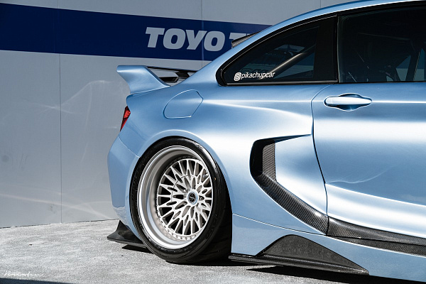 Фото дисков Brixton Forged HS1 Сатиновый лак на BMW 2/M2 (F22/F87)