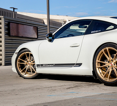 Фото дисков Vossen S17-06 на Porsche 911 VII