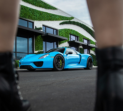 Фото дисков Anrky AN38 на Porsche 918 Spyder
