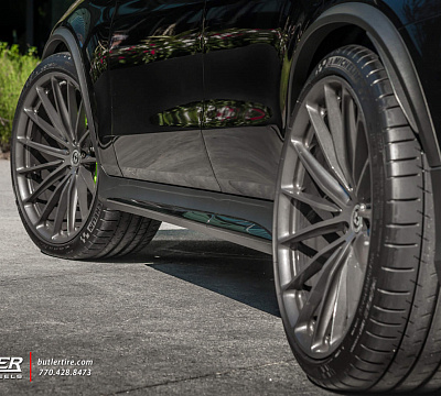 Фото дисков HRE P103 на Mercedes-Benz GLC (X253, C253)
