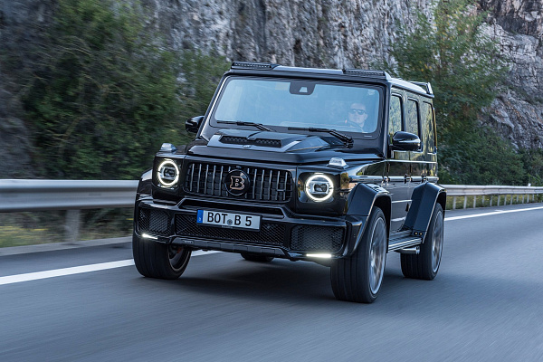 Фото дисков BRABUS Monoblock Y (Platinum Edition) Сатиновый графит на Mercedes-Benz G-Class III