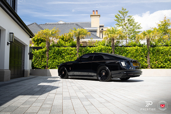 Фото дисков NOVITEC SP3 Черный глянец на Rolls-Royce Spectre