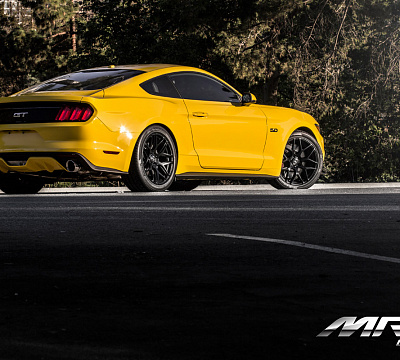 Фото дисков MRR GF9 на Ford Mustang VI
