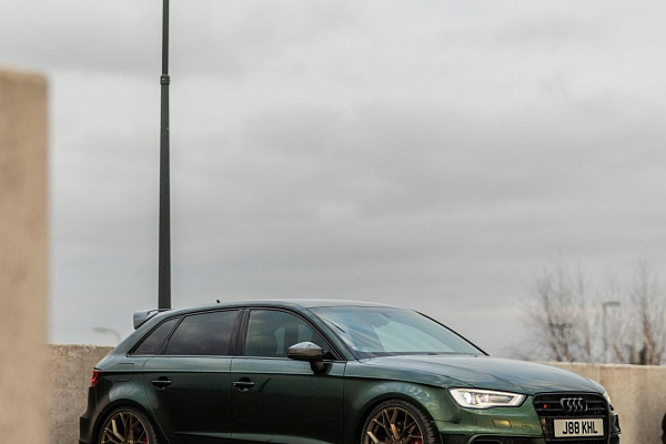 Фото дисков Bola FLF Сатиновая бронза на Audi A/S/RS 3 (8V)
