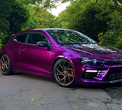 Фото дисков Bola FLA на Volkswagen Scirocco III