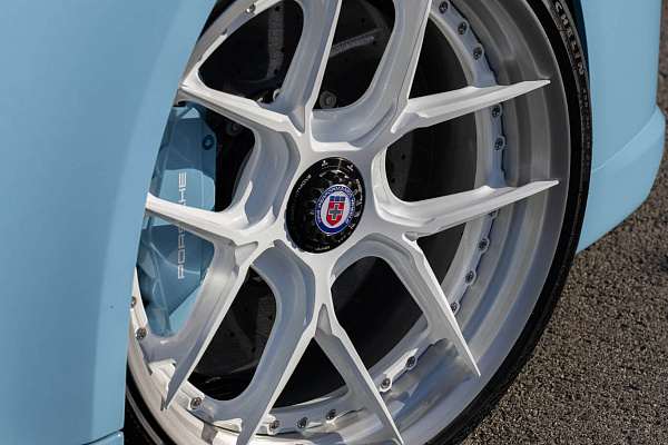 Фото дисков HRE S101SC Белый глянец на Porsche 911 VIII