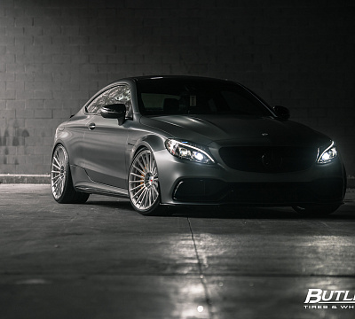 Фото дисков Vossen S17-04 на Mercedes-Benz C-Class (W205)