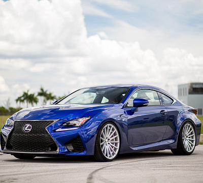 Фото дисков Vossen VFS-2 на Lexus RC