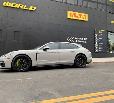 Фото дисков CEC C25 на Porsche Panamera II