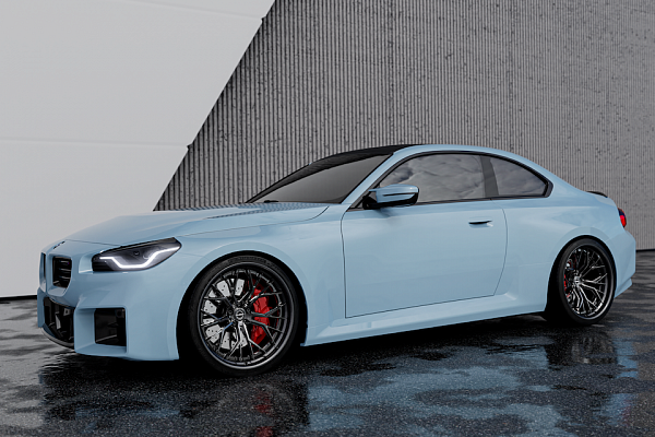 Фото дисков Rusch R0880 PS Глянцевый темный лак на BMW 2/M2 (G42/G87)