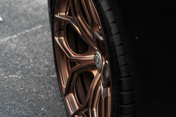 Фото дисков HRE P111SC Сатиновая бронза на Audi A/S/RS 5 (F5)