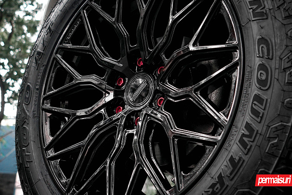 Фото дисков Vossen HF6-3 Черный глянец на Mitsubishi Pajero Sport III
