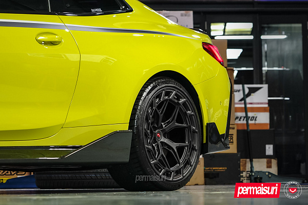 Фото дисков Vossen LC3-01T Сатиновый темный лак на BMW 4/M4 (G22/G82)