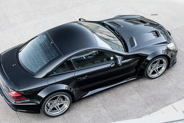 Фото дисков Strasse Wheels SV2T Deep Concave FS Сатиновый темный лак на Mercedes-Benz SL (R231)