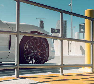 Фото дисков Vossen HF-2 на Porsche Taycan I