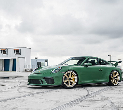Фото дисков Anrky AN36 на Porsche 911 VII