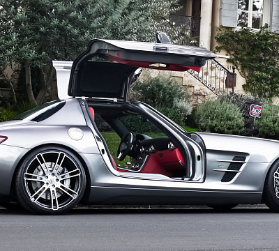 Фото дисков CEC C883 на Mercedes-Benz SLS AMG