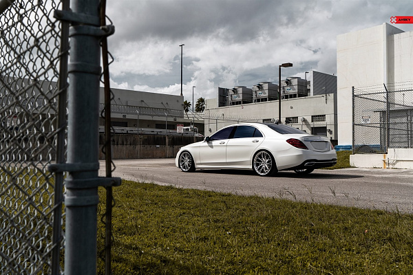 Фото дисков Anrky S1-X5 Полированный лак на Mercedes-Benz S-Class (W222, C217)