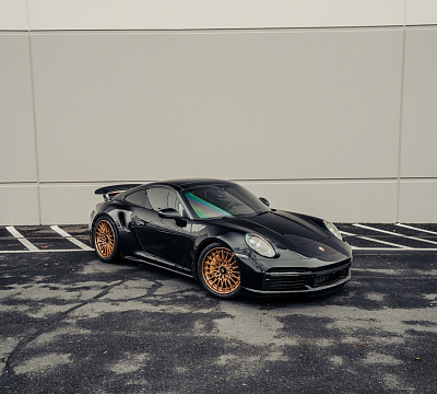 Фото дисков Brixton Forged HS1 на Porsche 911 VIII