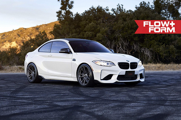 Фото дисков HRE FF04 Сатиновый графит на BMW 2/M2 (F22/F87)