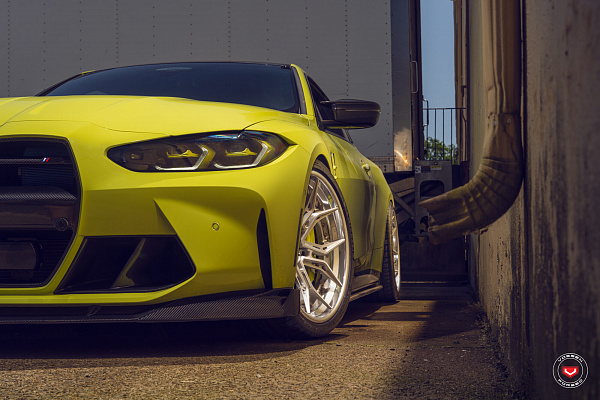 Фото дисков Vossen EVO-3R (3-Piece) Глянцевый лак на BMW 4/M4 (G22/G82)